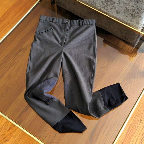 Gutos Womens Riding Pants Equestrian Breeches Brown / Olive - Picture 1 of 8